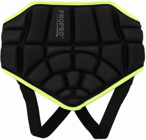 VBESTLIFE 25mm Padded Hip Protective Shorts for Kids, Men & Women - Butt Pad Shorts for Skiing, Skating, Skateboarding, Snowboard - Black, Unisex, Adjustable