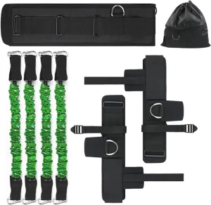 Vertical Jumping Trainer, Jump Trainer Vertical Jump Trainer Leg Strength Resistance Bands Set for Basketball Football Training