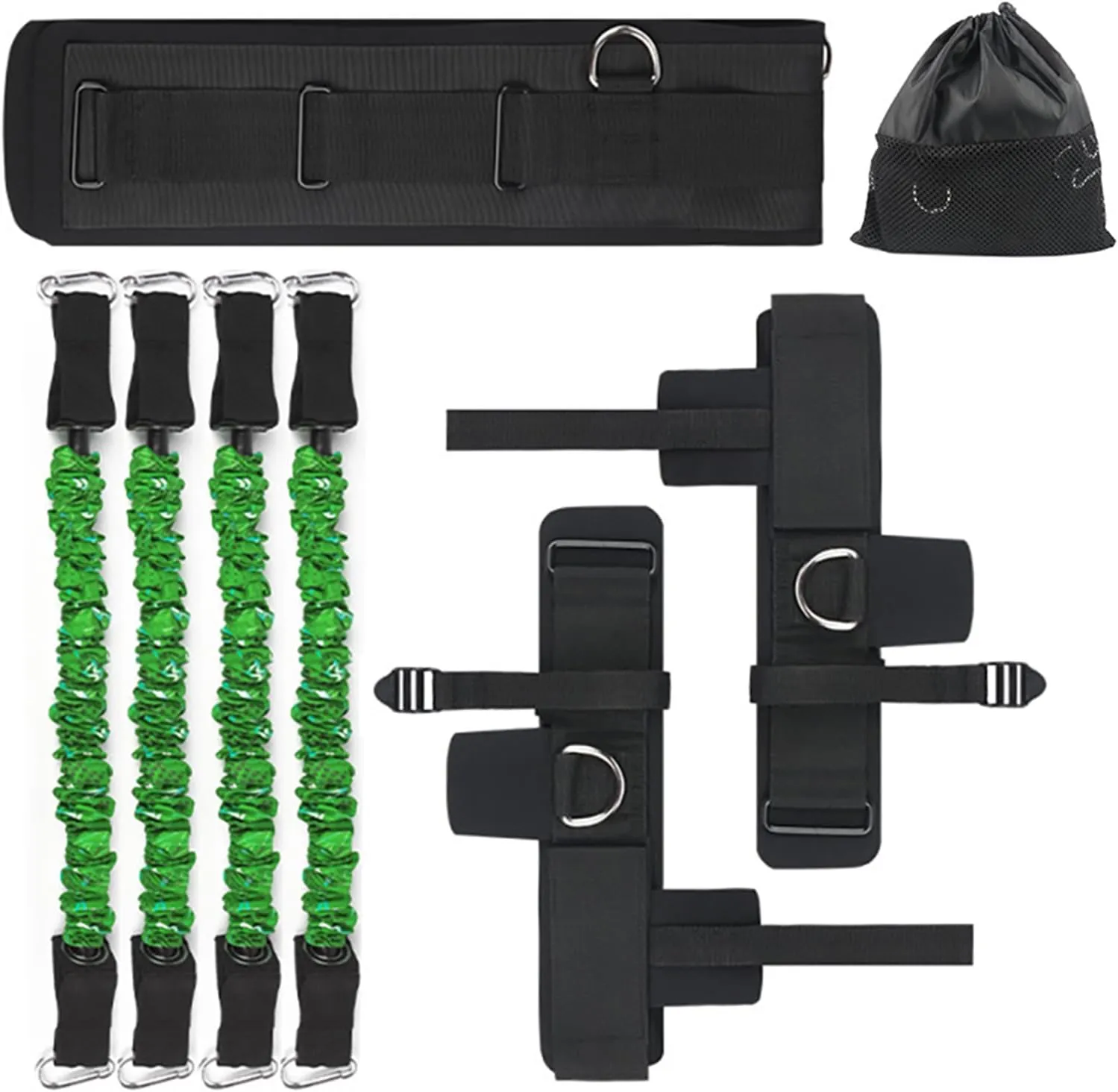 Vertical Jumping Trainer, Jump Trainer Vertical Jump Trainer Leg Strength Resistance Bands Set for Basketball Football Training