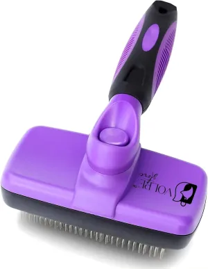 Volpe Cat Brush, Dog Brush, Furminator For Dogs, Dog Brush For Shedding,Cat Brushes For Indoor Cats,Dog Hair Remover, Deshedding Fur Removal,Purple