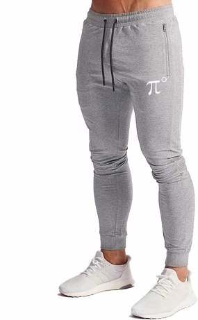 Wangdo Men's Joggers Sweatpants Gym Training Workout Pants Slim Fit with Zipper Pockets