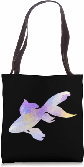 Watercolor Fresh Water GoldFish Lover Aquarium Pet Owner Tote Bag