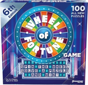Wheel of Fortune Game: 6th Edition - Spin The Wheel, Solve A Puzzle, And Win by Pressman