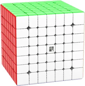 Willking YJ Yufu V2 M 7X7 Magnetic Speed Cube Stickerless Yongjun 2M 7x7x7 Magnetic Magic Cube Puzzle 69mm