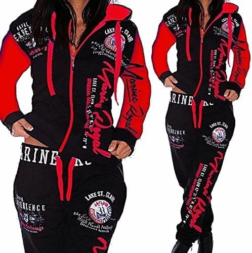 Womens Sweatsuits 2 Piece Hoodie Tracksuit Sets Casual Comfy Jogging Suits for Women
