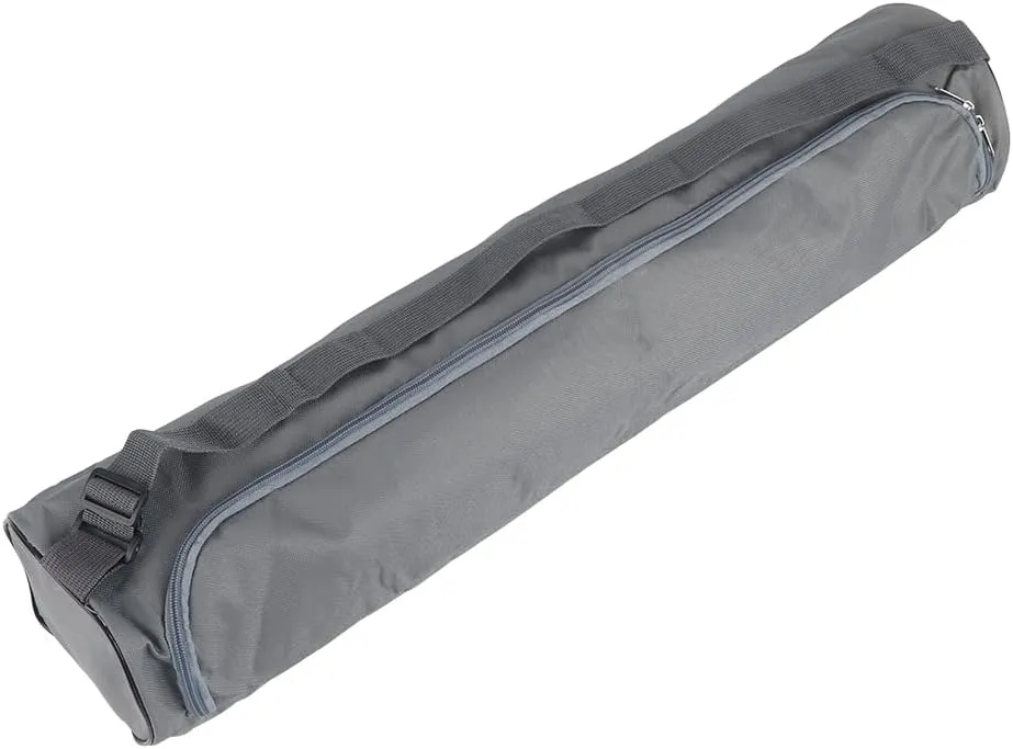 Yoga Mat Bag, Multi Functional Yoga Mat Bag Double Zipper Design Exercise Yoga Mat Carry Bag Oxford Cloth Yoga Mat Storage Bag and Adjustable Strap