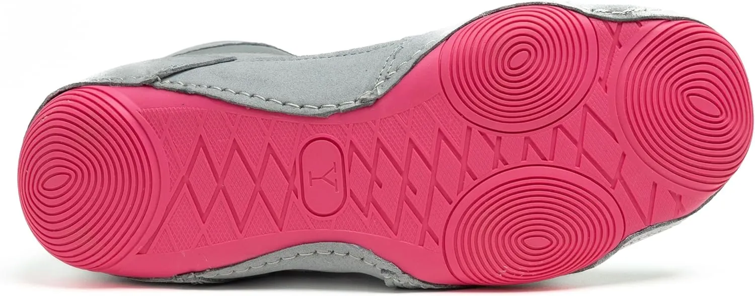 Youth Wrestling Shoes, 100% Anti-Slip Kids Wrestling Shoes, Durable Kids Boxing Shoes - Little Kid 11 to Big Kid 3 Sizes