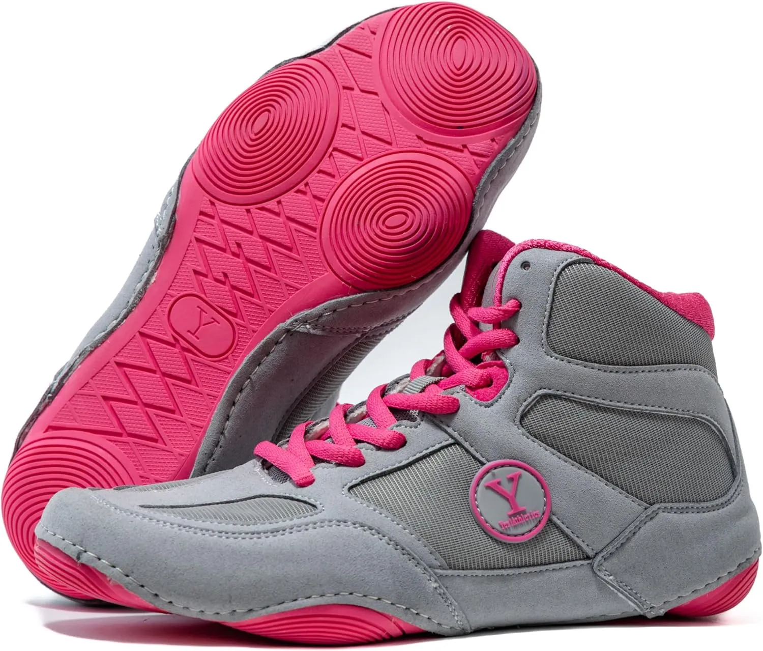Youth Wrestling Shoes, 100% Anti-Slip Kids Wrestling Shoes, Durable Kids Boxing Shoes - Little Kid 11 to Big Kid 3 Sizes