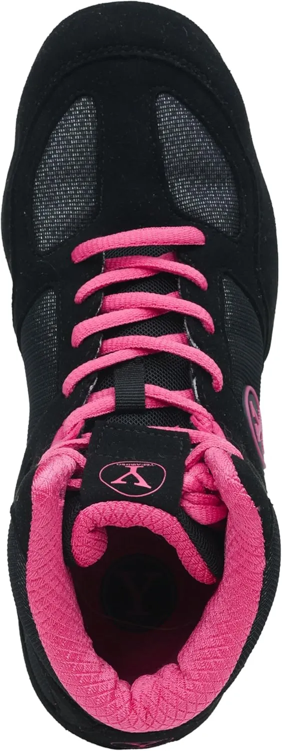 Youth Wrestling Shoes, 100% Anti-Slip Kids Wrestling Shoes, Durable Kids Boxing Shoes - Little Kid 11 to Big Kid 3 Sizes