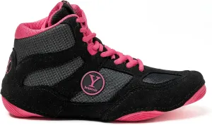 Youth Wrestling Shoes, 100% Anti-Slip Kids Wrestling Shoes, Durable Kids Boxing Shoes - Little Kid 11 to Big Kid 3 Sizes