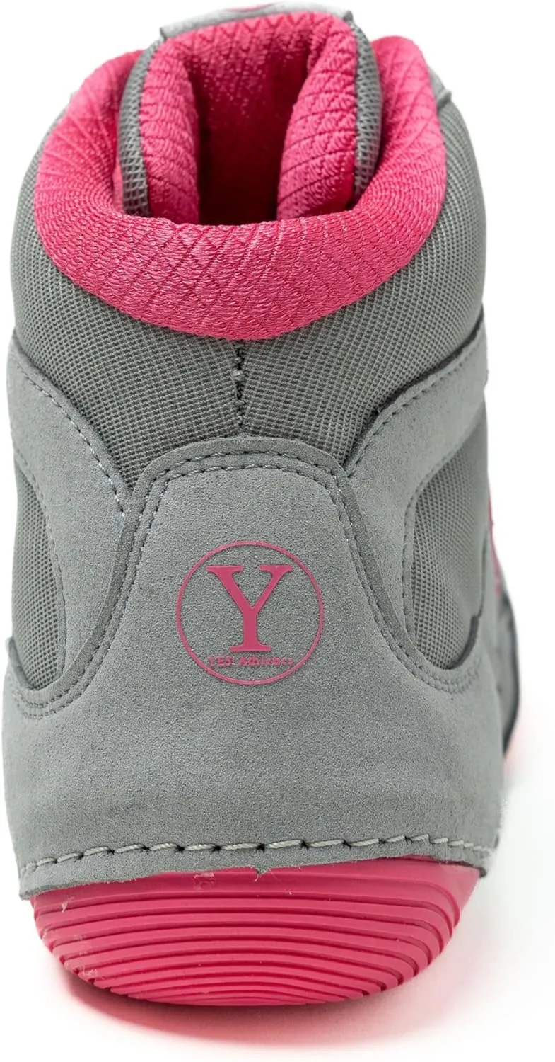 Youth Wrestling Shoes, 100% Anti-Slip Kids Wrestling Shoes, Durable Kids Boxing Shoes - Little Kid 11 to Big Kid 3 Sizes