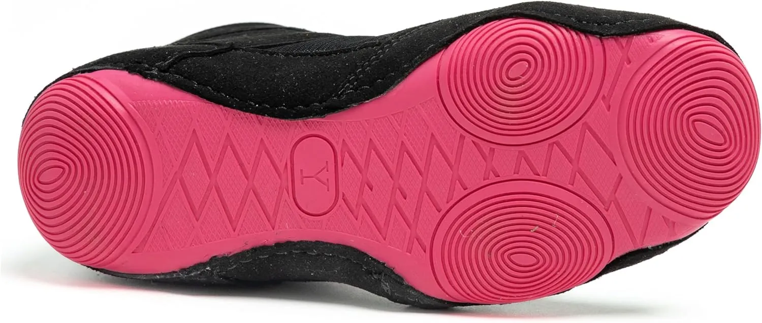 Youth Wrestling Shoes, 100% Anti-Slip Kids Wrestling Shoes, Durable Kids Boxing Shoes - Little Kid 11 to Big Kid 3 Sizes