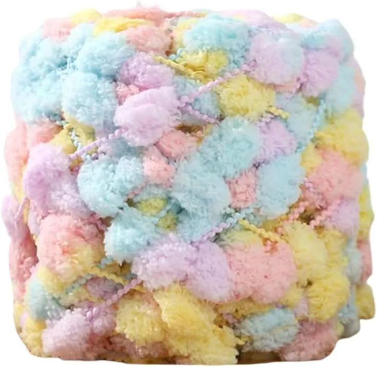 Zcargel 2 Rollers Woolen Ball 200G Wool DIY Knitting Baby Thick Wool Hook Large Wool Colored to Knit Scarves Hooks Shoes