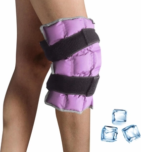 𝗨𝗽𝗴𝗿𝗮𝗱𝗲𝗱 Ice Pack for Injuries Reusable with Adjustable Strap, Cold Pack Wrap Large Hot Cold Compress Pad, for Back, Shoulder, HIPS, Knee
